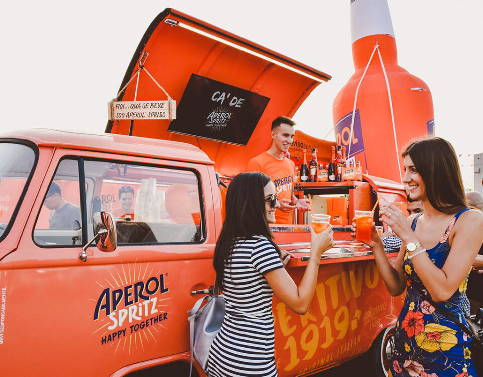 Aperol Cocktail Trucks set the standard