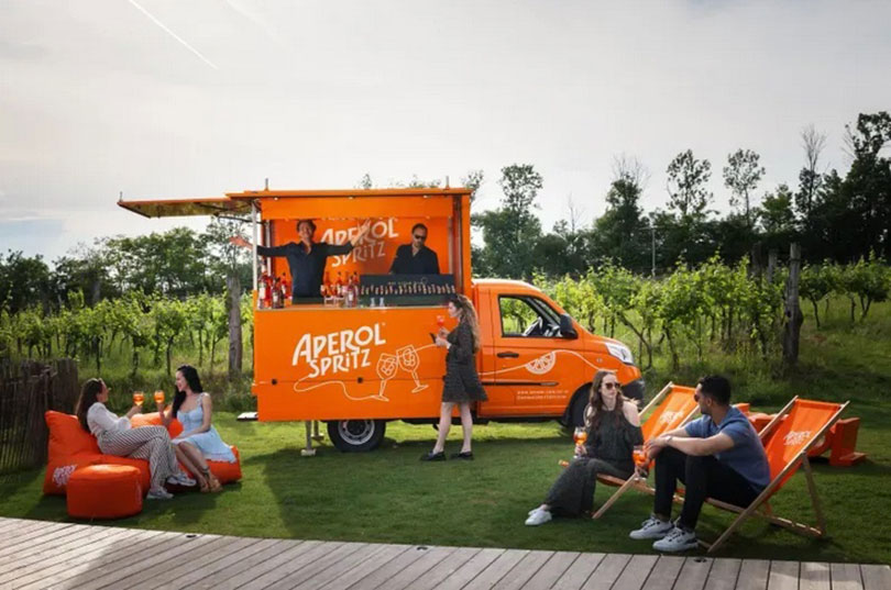 The Concept Behind Aperol Cocktail Trucks