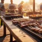 how much BBQ per person for catering